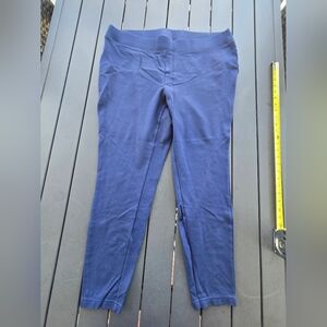 INC International Concepts Navy Knit Skinny Panta Sz 18w